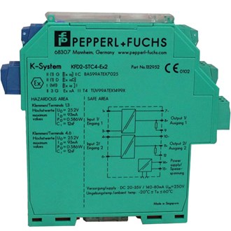 Pepperl Fuchs KFD2-STC4-Ex1 intrinsically safe barrier 