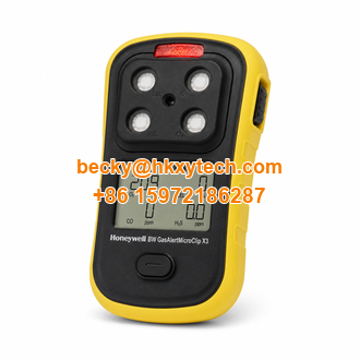 Honeywell BW MCX3-XWHM-Y-CN MicroClip X3 Portable 4-Gas Detector Honeywell BW MCX3-XWHM-Y-CN MicroClip X3 Portable 4-Gas Detector